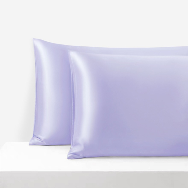 satin pillow case (1 pcs) - purple
 غطاء وسادة ساتان (قطعة واحدة) - ليلكي/ نهدي